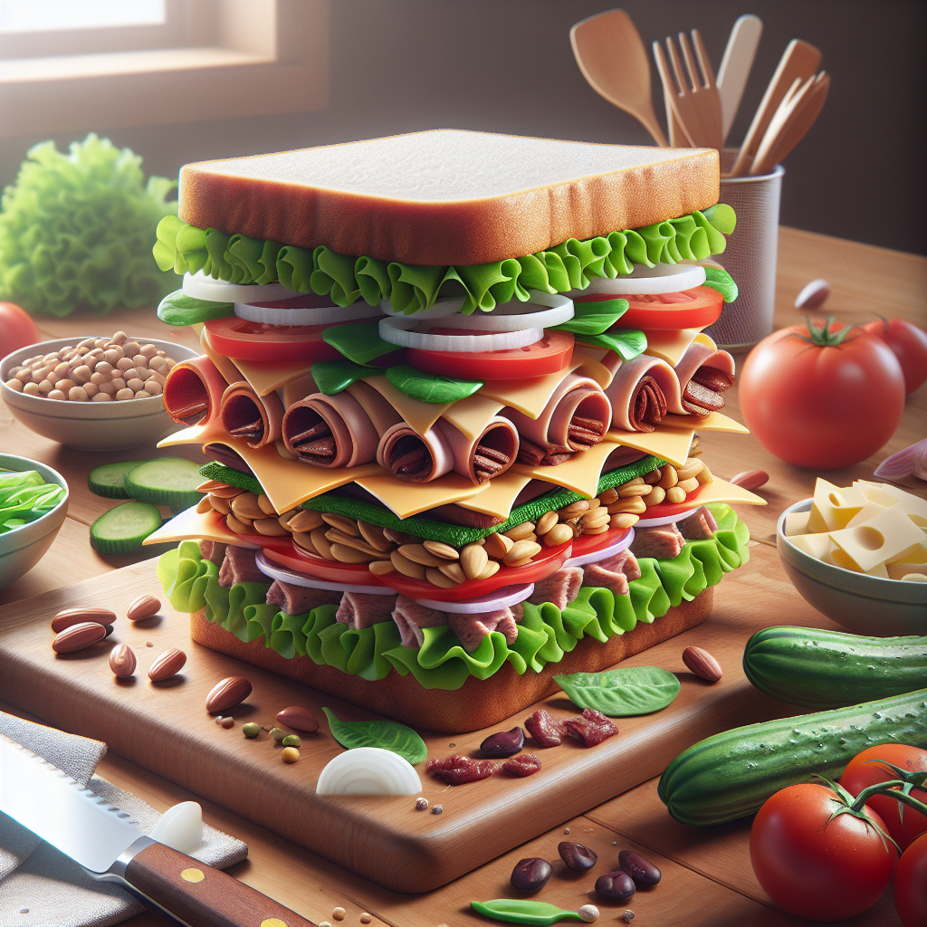Doğru Sandviç Nasıl Olmalı ? Protein bombası bir tarif!